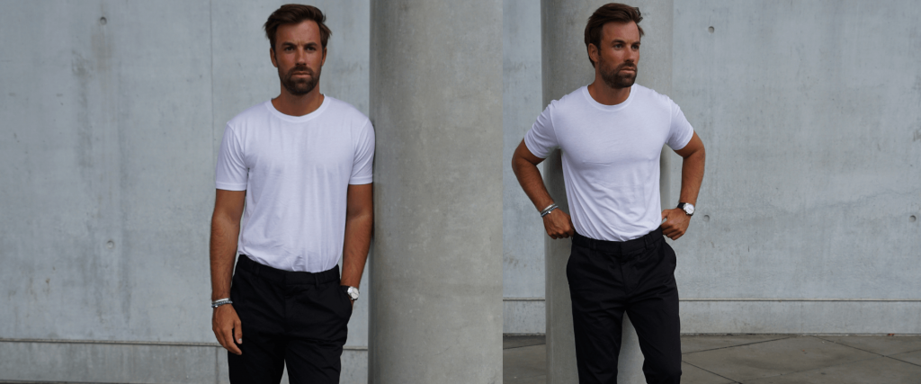 How to wear black chinos 3 outfit ideas combinations for men
