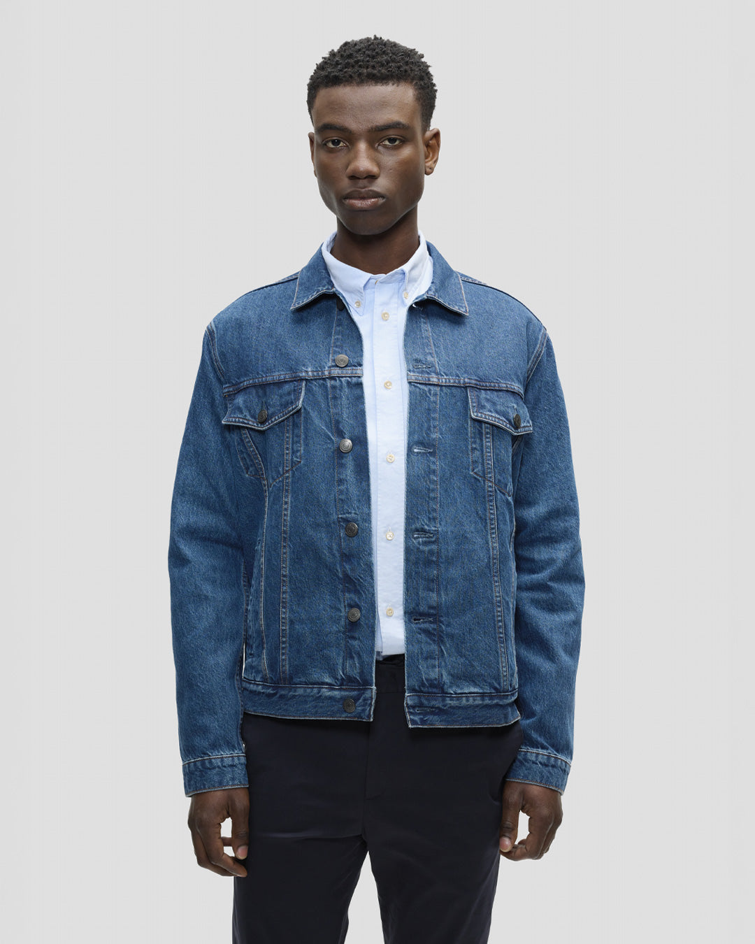 The Denim Jacket | Premium Italian Denim | SANVT The Denim Jacket | Premium Italian Denim | SANVT