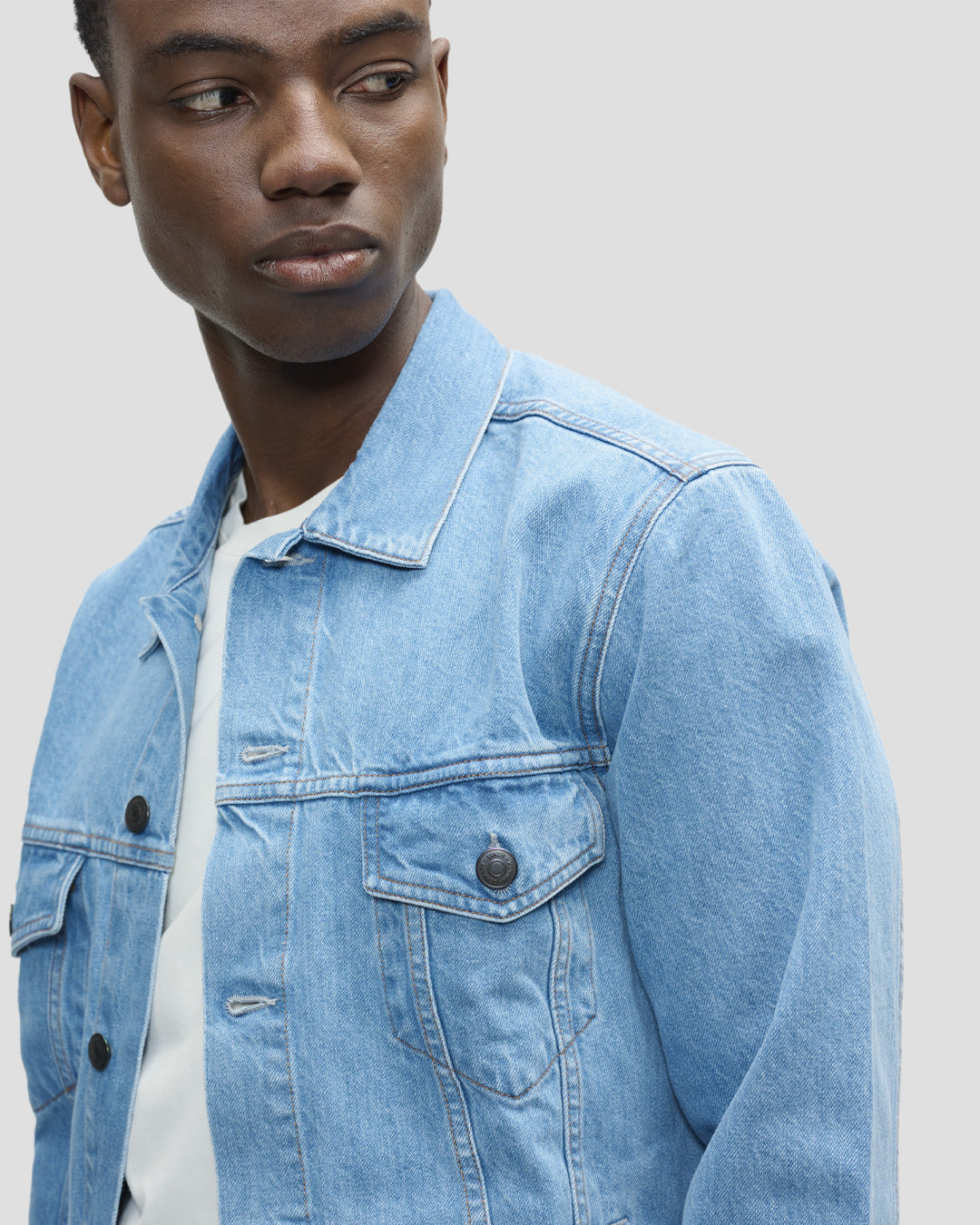 MEN The Denim Jacket | Premium Italian Denim | SANVT MEN The Denim Jacket | Premium Italian Denim | SANVT