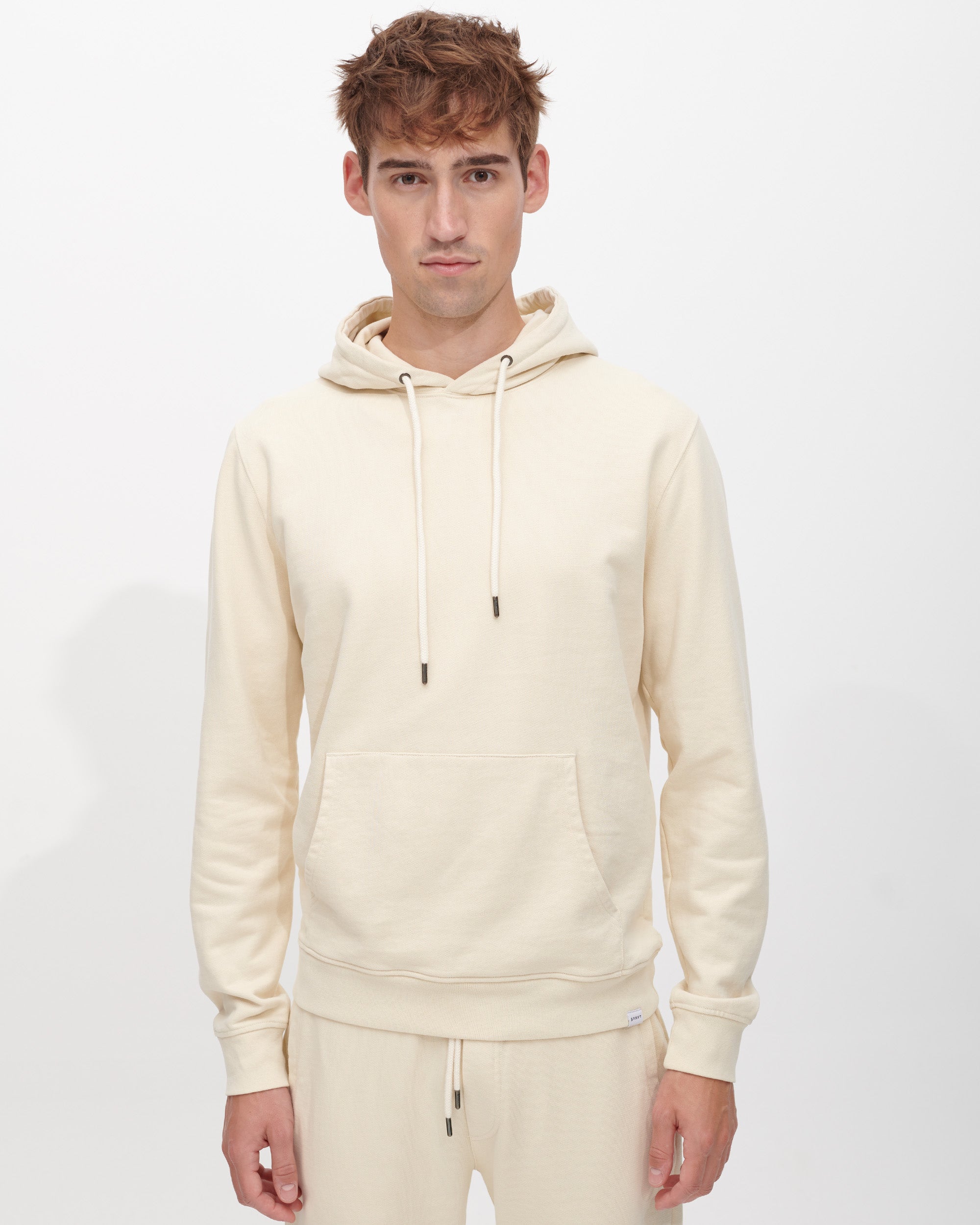 Der Perfekte Hoodie in Beige für Herren 400GSM Baumwolle