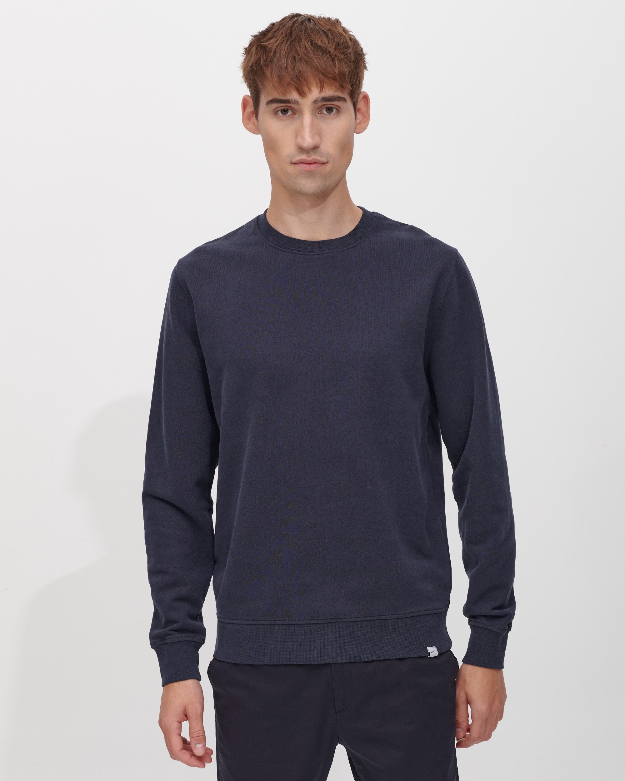 Mens navy designer sweatshirt Clearance