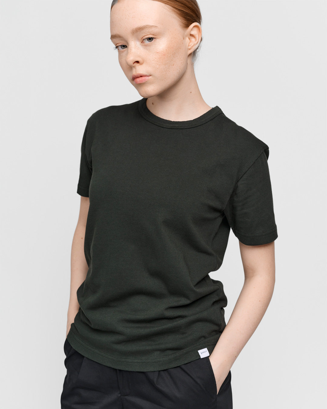 Oversize Navy Oxford Shirt for Women | 100% Organic Cotton