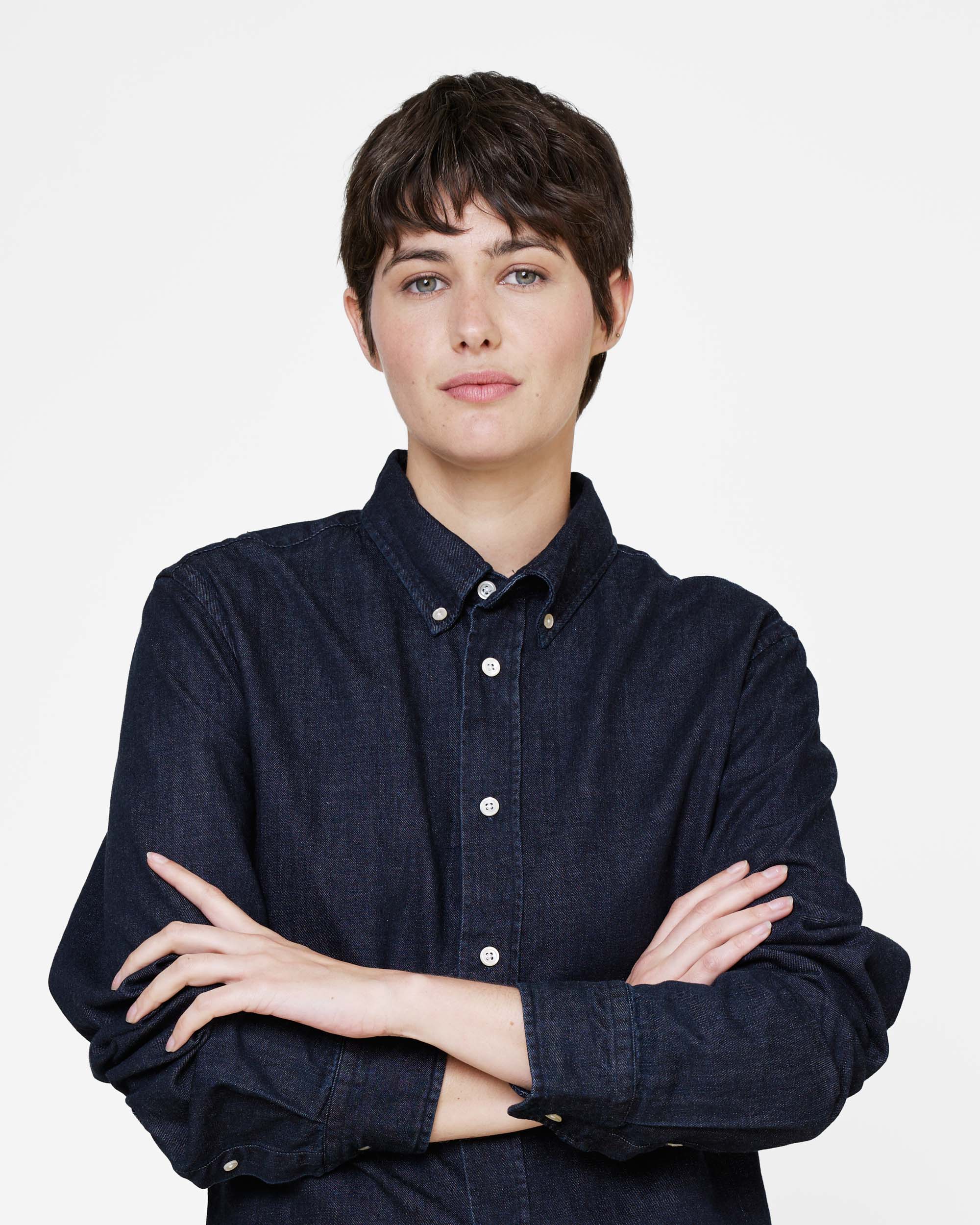 oversized denim dress shirt Damen Shirts & Polos