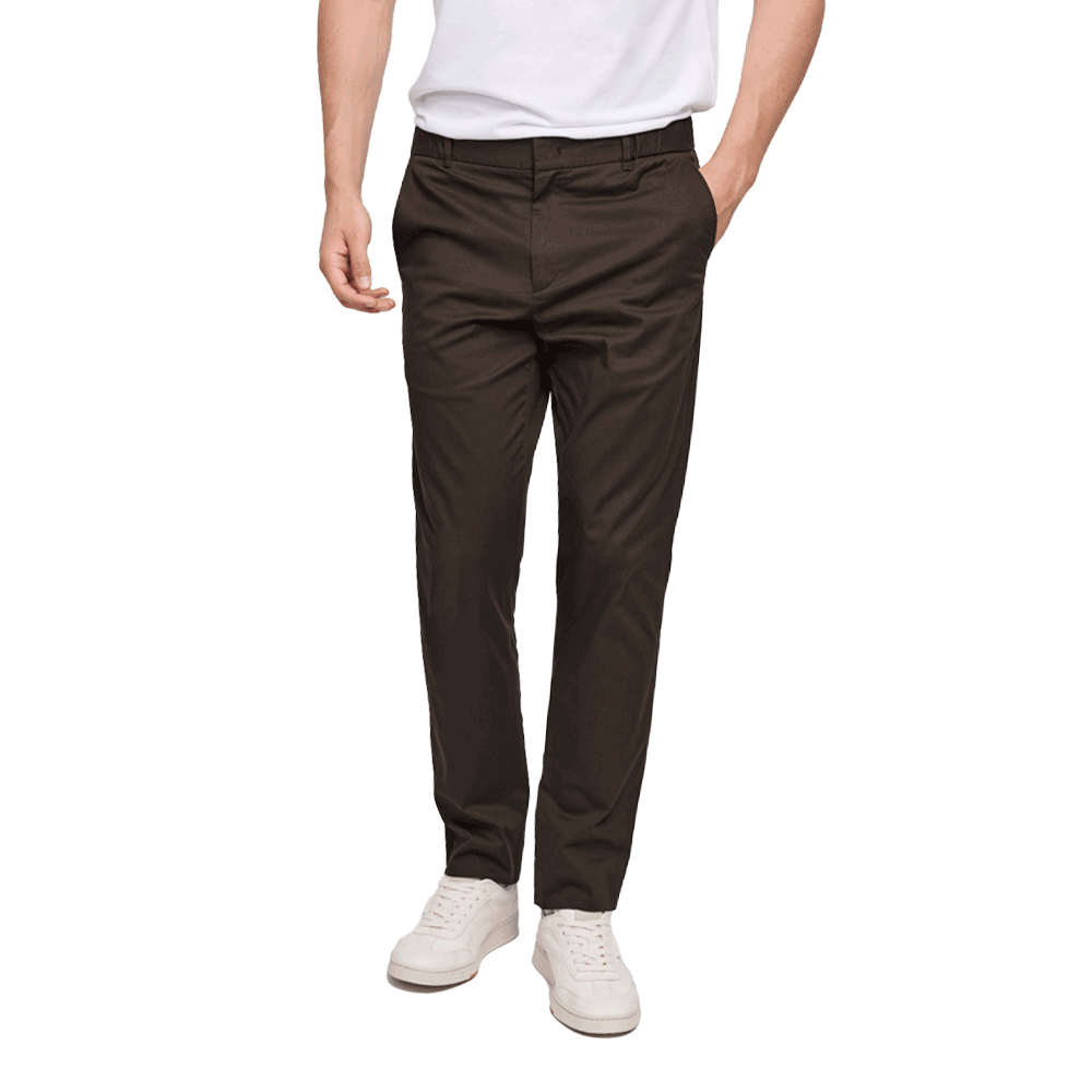 The Smart Chino for Men in Brown | Slim Fit, Stretch Cotton