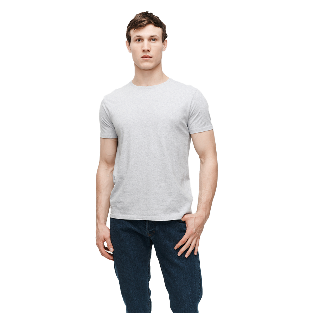 The Perfect Grey T-Shirt for Men | Premium 185GSM Cotton