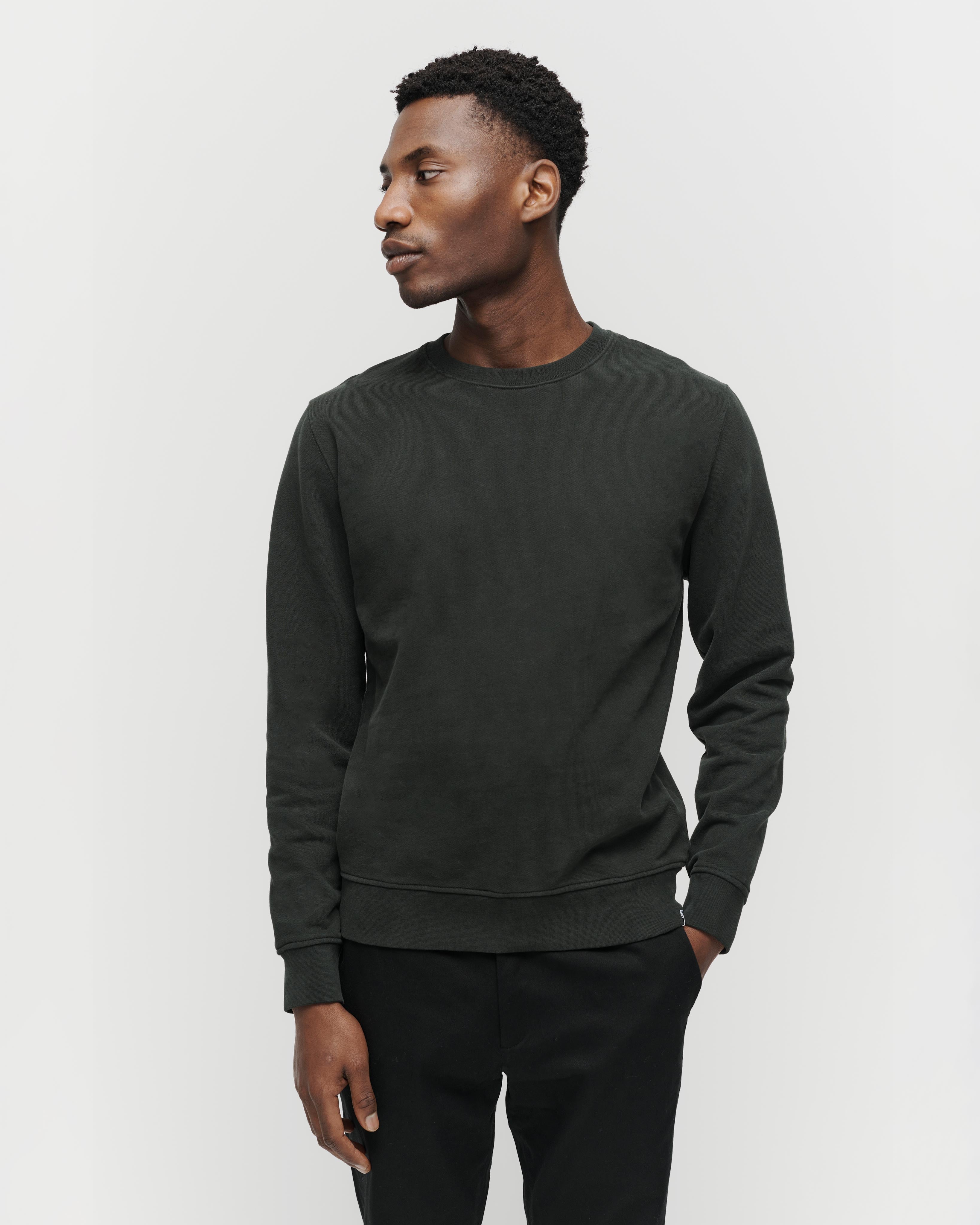 Perfect Green Sweatshirt for Men | 400GSM Organic Cotton