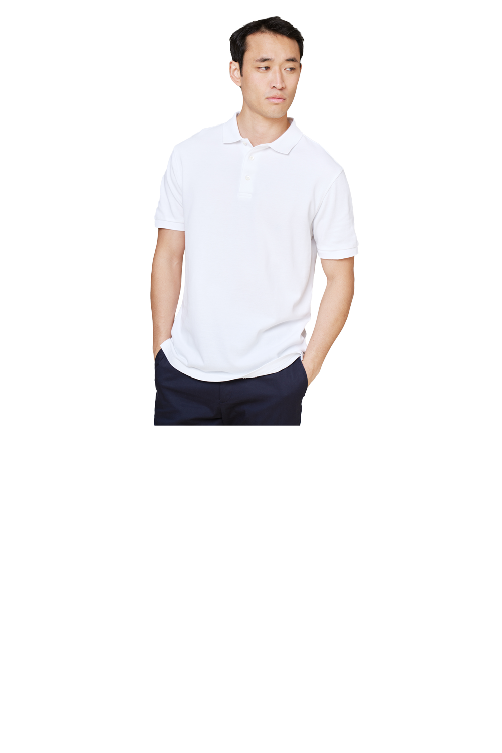 White Polo Mens Style Polo Shirts For Men Fashion Korean Plain