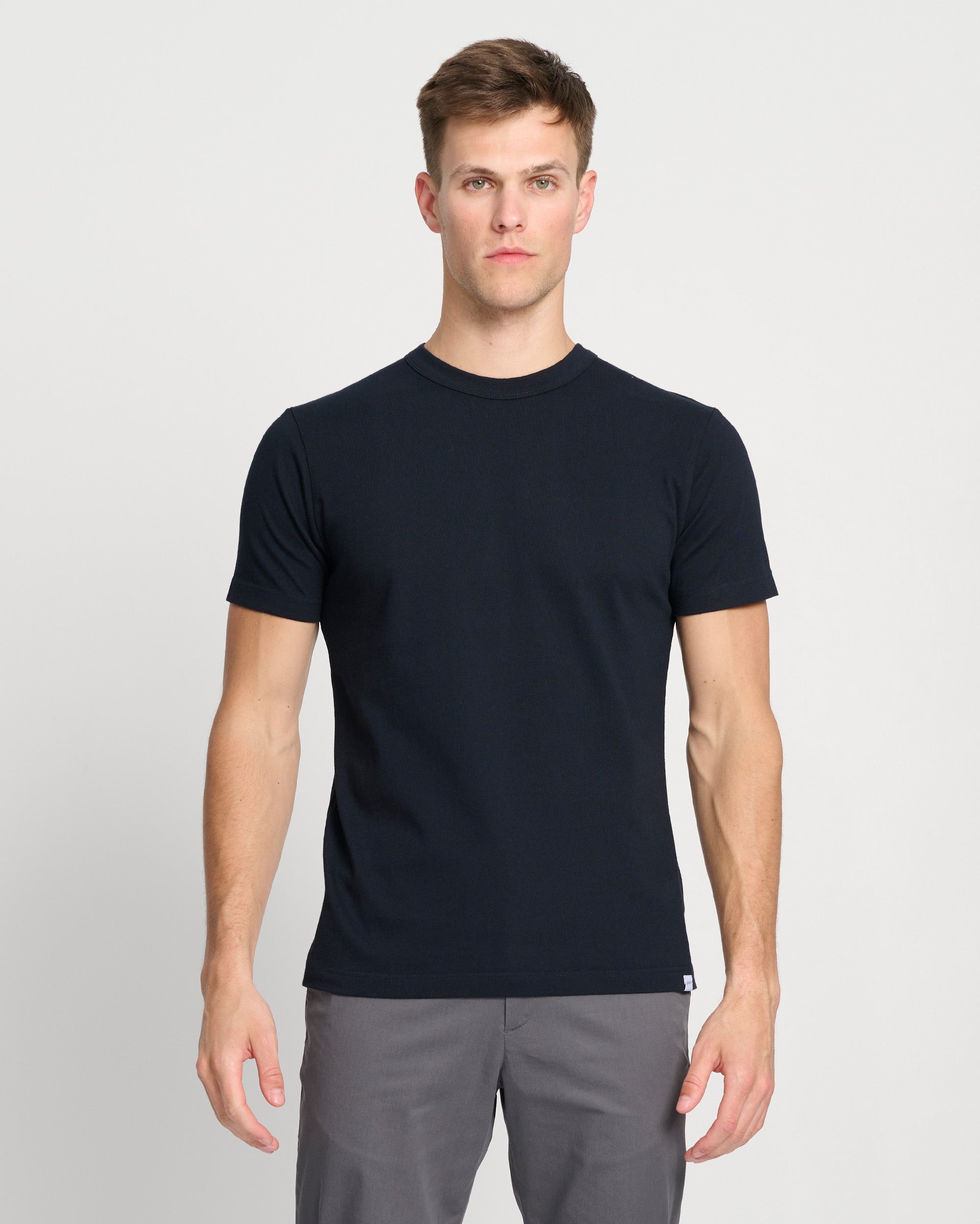 Heavyweight T-Shirt for Men in Navy Blue | 235GSM Cotton