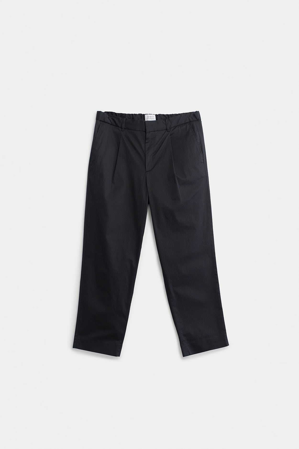 The Relaxed Chino for Men in Black | Wide Fit, Luxury Cotton
