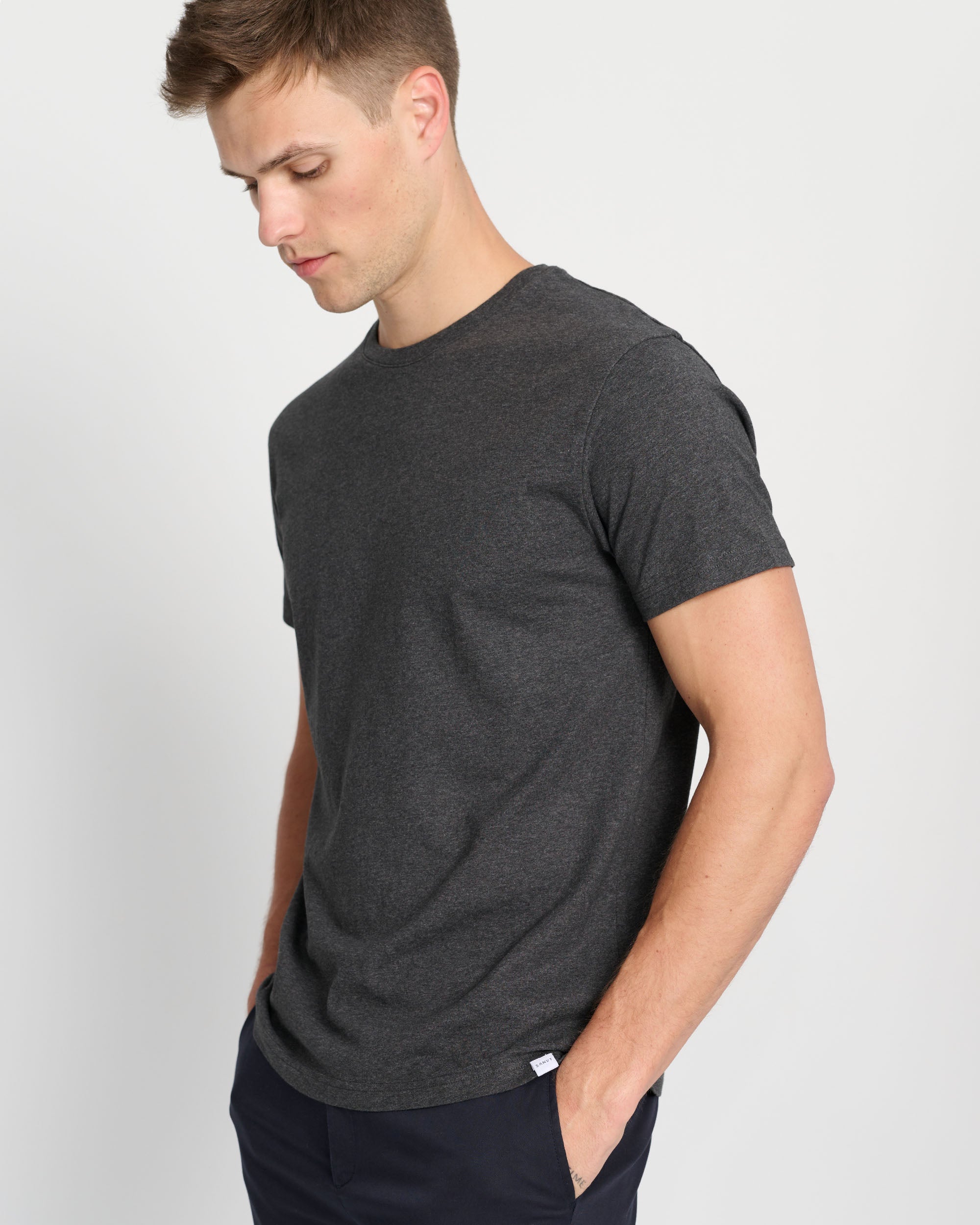 The Perfect T-Shirt | High-quality Cotton Tee in Dark Grey