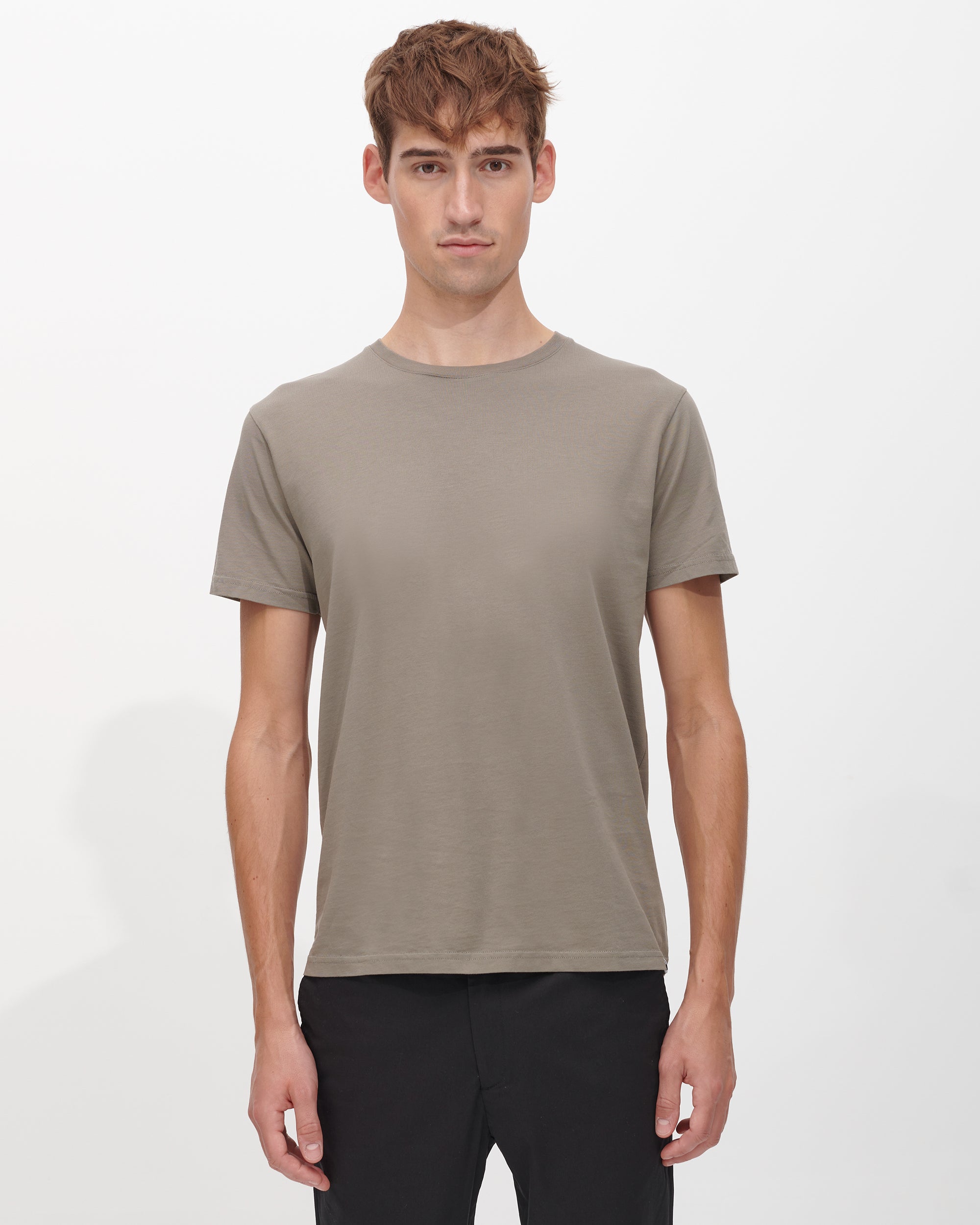 The Perfect Dust Grey T-Shirt for Men | Premium 185GSM Cotton